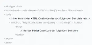 Preview jQuery Beispiele