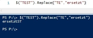 Preview PowerShell String manipulieren: substring etc.