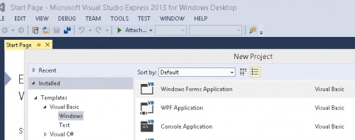 Windows Forms Application