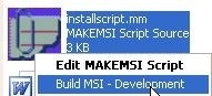 Preview msi-Pakete erstellen Freeware MakeMsi How To