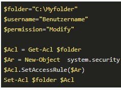 Preview Mit PowerShell Filesystem-Rechte setzen: ACL