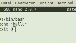 Preview Linux Bash Script How to inkl Beispielvideo