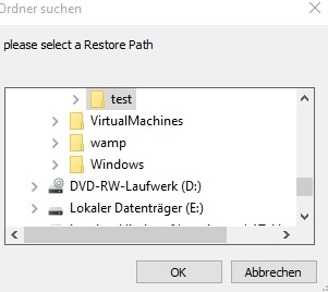 Preview Windows - Dateiversionsverlauf wiederherstellen