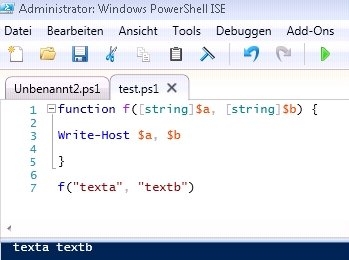 Preview wie erstelle ich einen eigenen PowerShell Befehl: Cmdlet